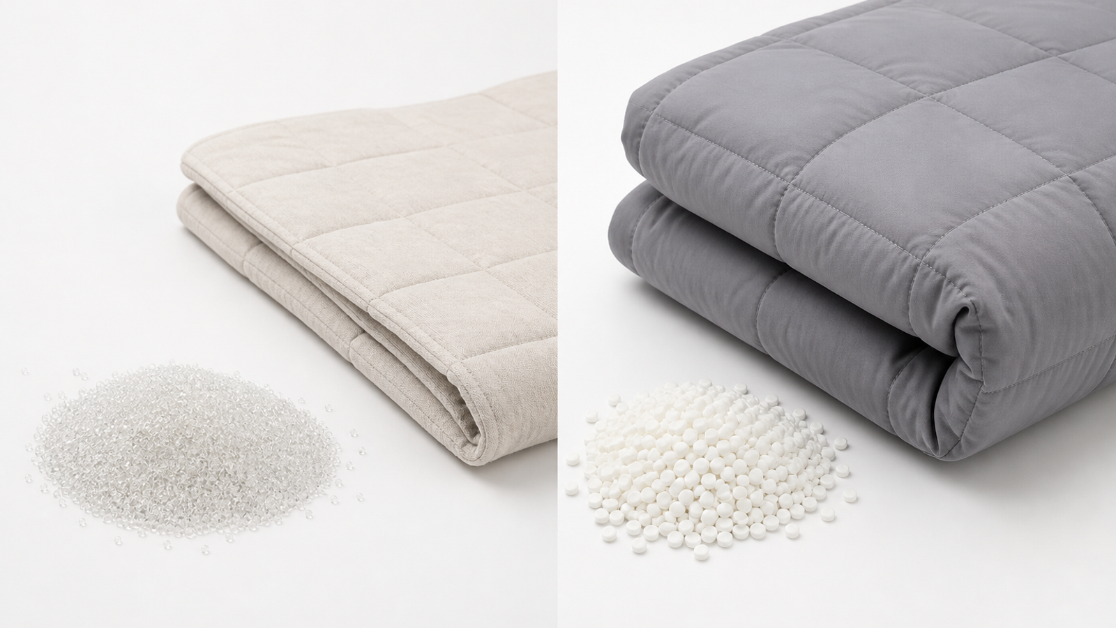Glass Beads vs Plastic Pellets in Weighted Blankets: Which Fill to Buy