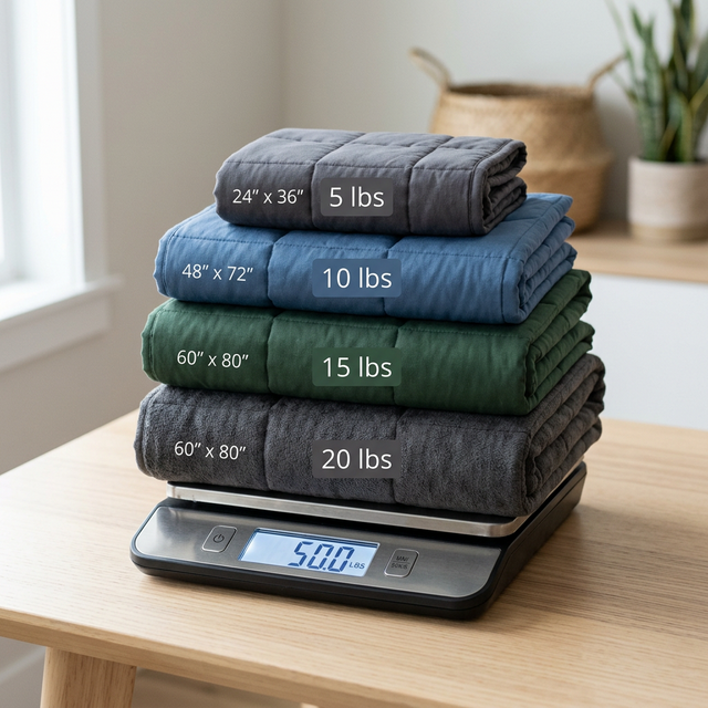 Weighted Blanket Weight Guide: How to Pick the Right Weight (2026)